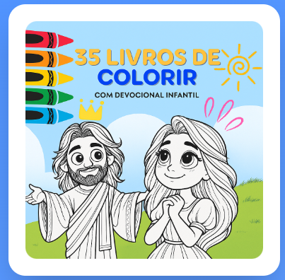 35 Livros Bíblicos de Colorir